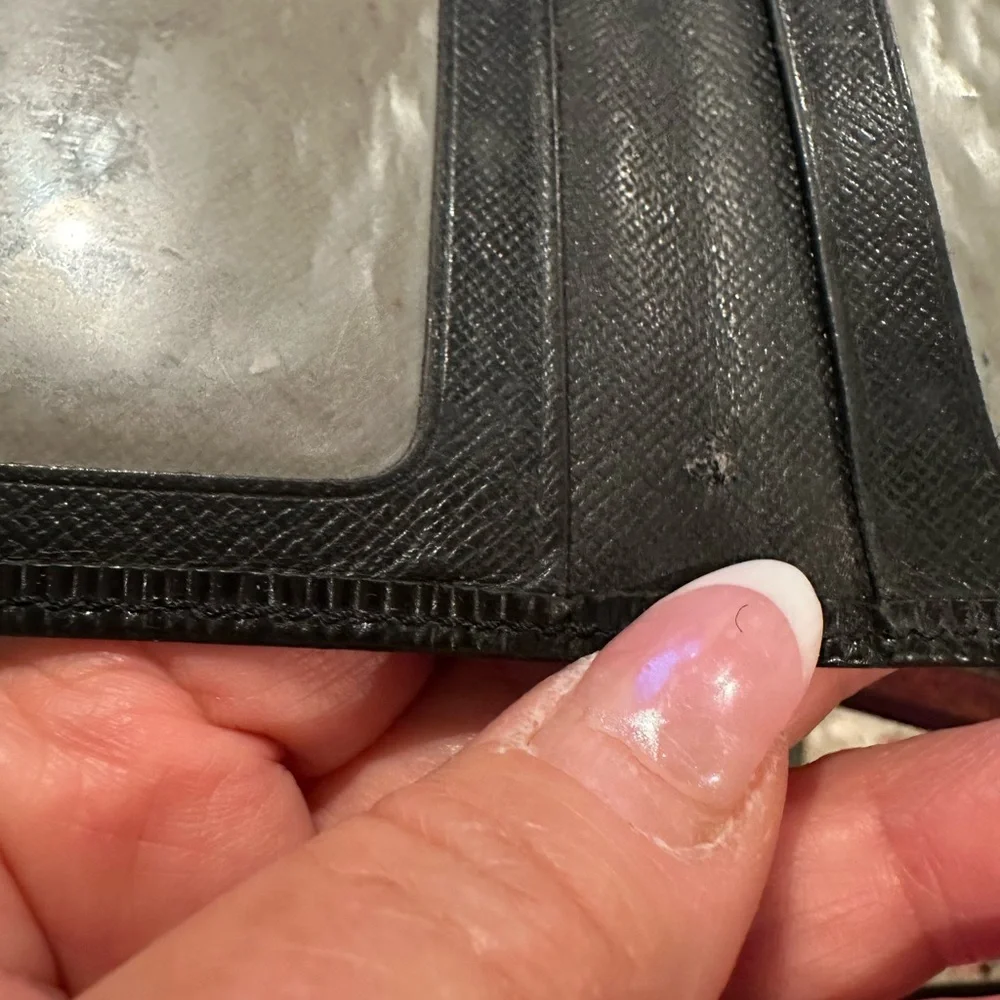 LOUIS VUITTON EPI BLACK BUSINESS CARD HOLDER
